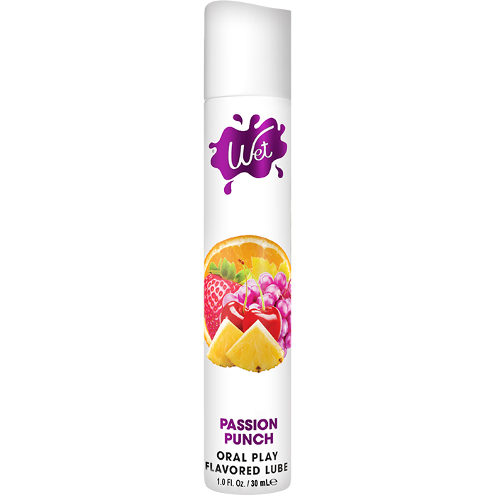 Wet Flavored Passion Punch Edible Lubricant