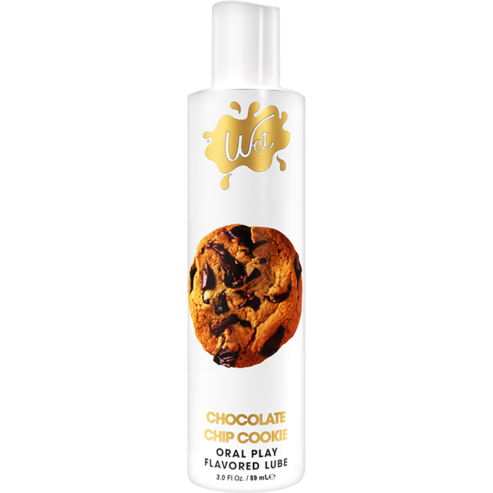 Wet Flavored Chocolate Chip Cookie Edible Lubricant